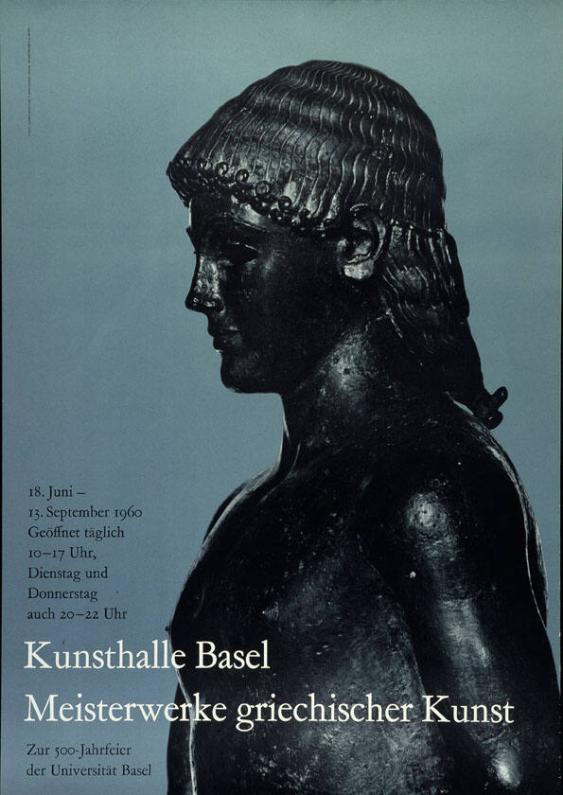 Kunsthalle Basel - Meisterwerke griechischer Kunst