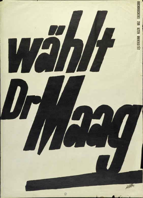 Wählt Dr. Maag