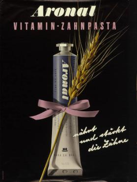 Aronal - Vitamin-Zahnpasta - nährt und stärkt die Zähne