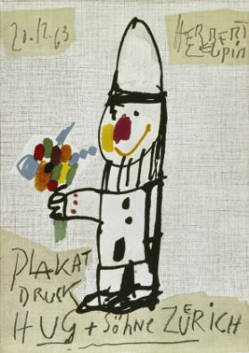 Plakatdruck Hug + Söhne Zürich