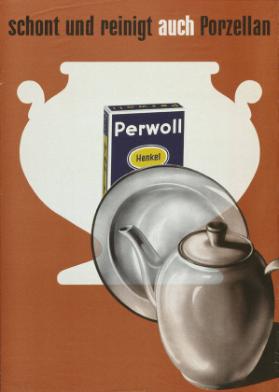 Perwoll - schont und reinigt auch Porzellan