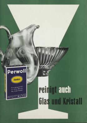Perwoll - reinigt auch Glas und Kristall