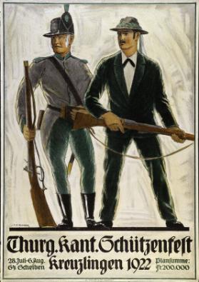 Thurg. Kant. Schützenfest - Kreuzlingen 1922