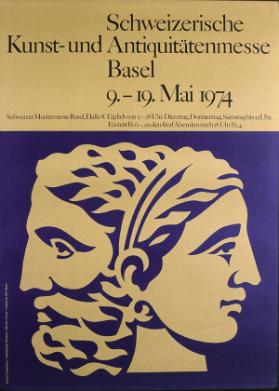 Schweizerische Kunst- und Antiquitätenmesse Basel 1974