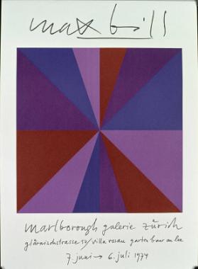 Max Bill - Marlborough Galerie Zürich
