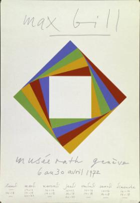 Max Bill - Musée Rath Genève