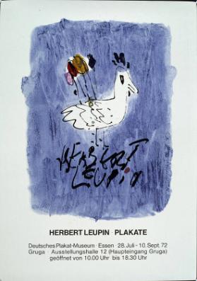 Herbert Leupin Plakate - Deutsches Plakat-Museum Essen