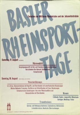 Basler Rheinsport-Tage (...)