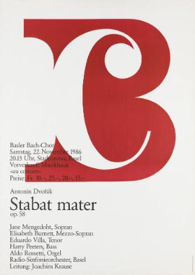 Basler Bach-Chor - Stadtcasino Basel - Stabat Mater