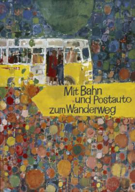 Mit Bahn und Postauto zum Wanderweg