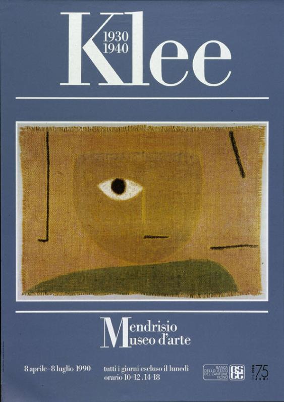 Klee 1930 - 1940 - Mendrisio - Museo d'arte