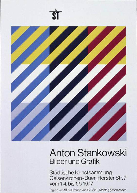 Anton Stankowski - Bilder und Grafik - Städtische Kunstsammlung Gelsenkirchen-Buer - 1977