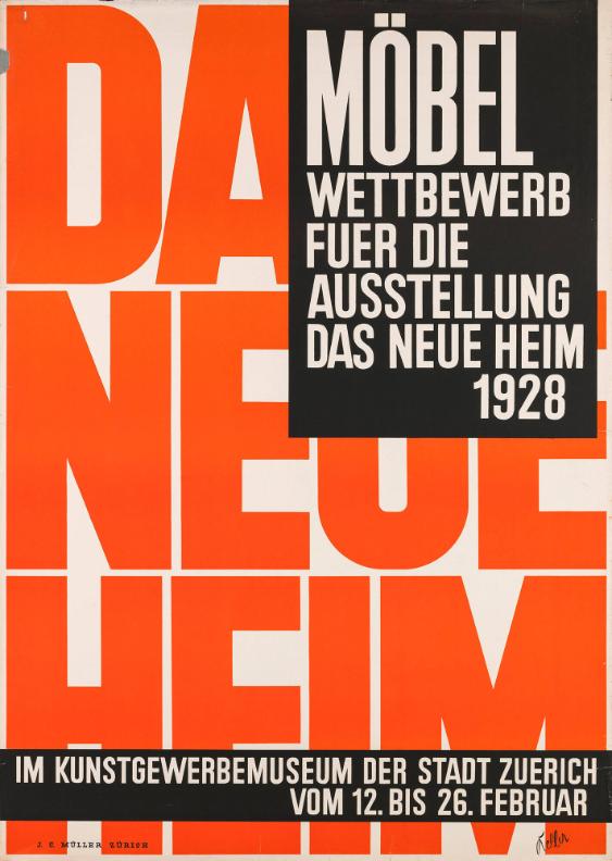 Wettbewerb für zeitgemässe einfache Möbel