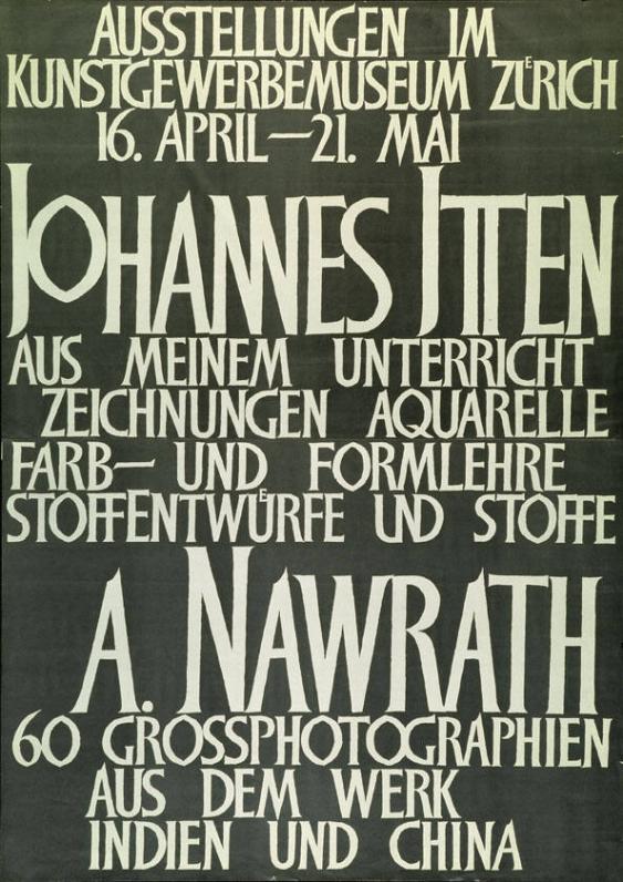 Johannes Itten - Aus meinem Unterricht
