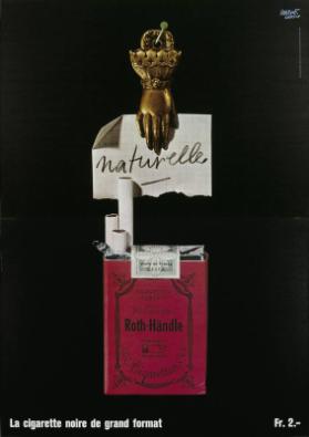 Naturelle - Roth-Händle - La cigarette noire de grand format