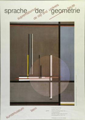 Kunstmuseum Bern - Sprache der Geometrie - 17. März - 13. Mai 1984