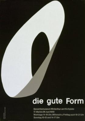 Die gute Form - Gewerbemuseum Winterthur am Kirchplatz