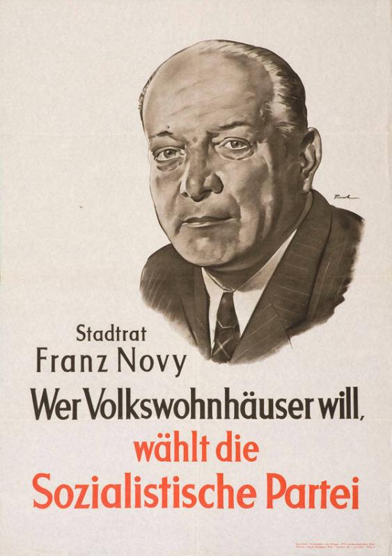 Wer Volkswohnhäuser will, wählt die Sozialistische Partei - Stadtrat Franz Novy