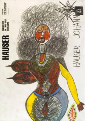 Collection de l'art brut Lausanne - Hauser Johann