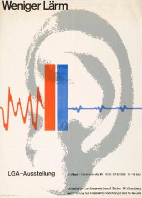 Weniger Lärm - LGA-Ausstellung Stuttgart - 31.8.-27.9.1959