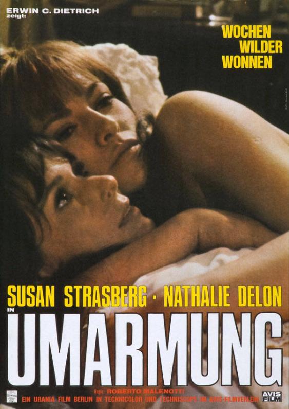 Erwin C. Dietrich zeigt: Wochen Wilder Wonnen - Susan Strasberg - Nathalie Delon - in - Umarmung