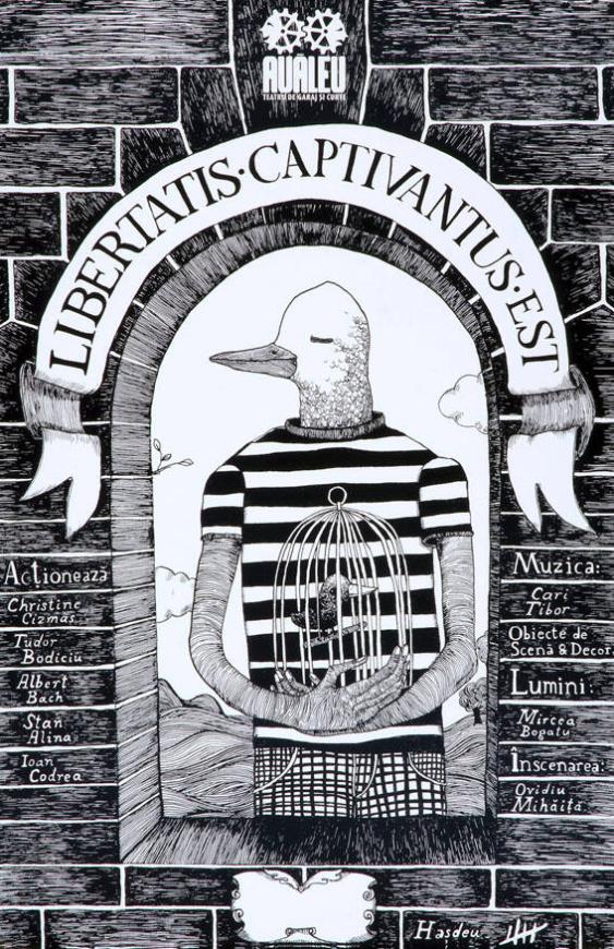 Libertatis captivantus est - Aualeu teatru de garaj si curte