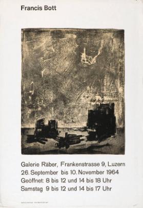 Francis Bott - Galerie Räber