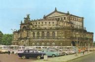 G. Semper : Dresdener Oper , farbig ; Pressefoto