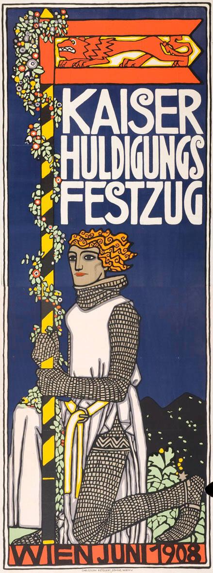 Kaiserhuldigungsfestzug - Wien Juni 1908