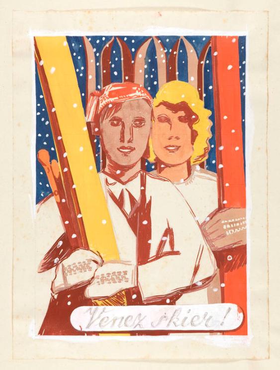 Venez skier!