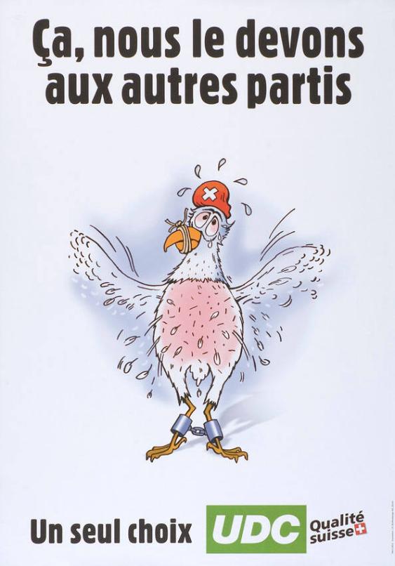 Ça, nous le devons aux autres partis - Un seul choix - UDC - Qualité suisse