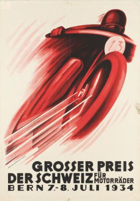 Grosser Preis der Schweiz für Motorrräder - Bern 7.-8. Juli 1934