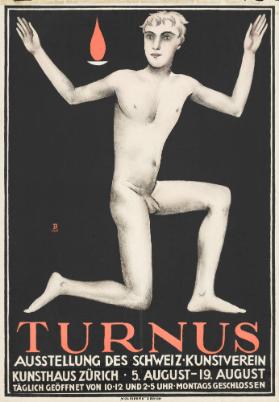 Turnus - Ausstellung des Schweiz. Kunstverein - Kunsthaus Zürich - 5. August - 19. August