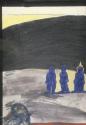 Illustration zu Gedicht von Meret Oppenheim 1983