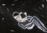 Illustration zu Gedicht von Meret Oppenheim 1983