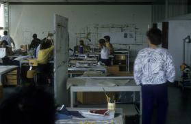 Textilklasse ; Malwoche 1986