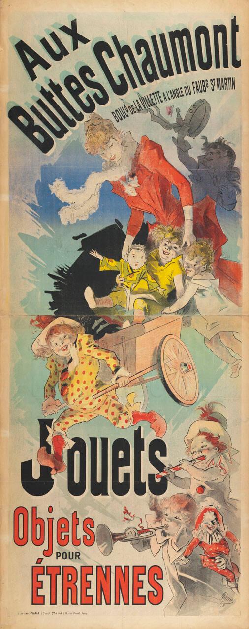 Aux Buttes Chaumont - Bould de la Villette à l'angle du Faubg St Martin - Jouets - Objets pour étrennes