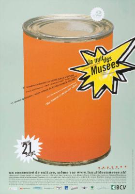 La nuit des musées - valable jusqu'à épuisement