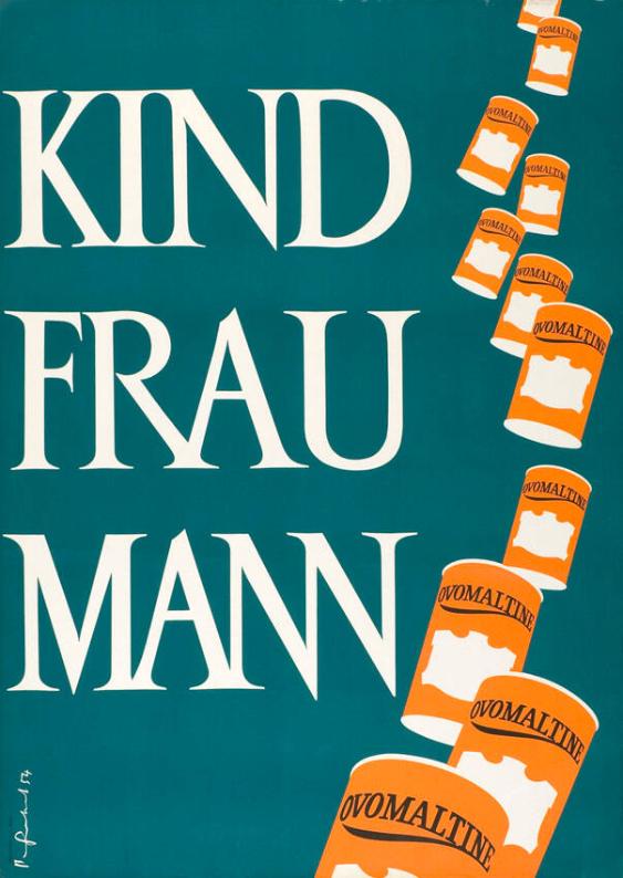 Kind - Frau - Mann - Ovomaltine