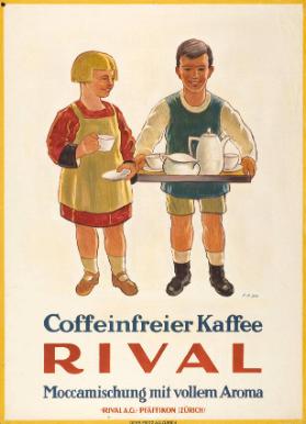 Coffeinfreier Kaffee Rival - Moccamischung mit vollem Aroma