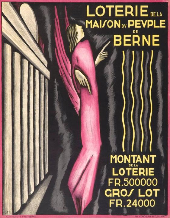 Loterie de la Maison du Peuple de Berne - Montant de la Loterie Fr. 500000 - Gros Lot Fr. 24000