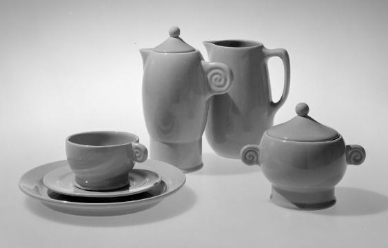 Frühstückservice: Tasse mit Untertasse
