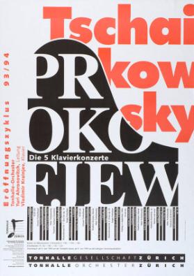 Tschaikowsky - Prokofiew - Die 5 Klavierkonzerte - Tonhalle Gesellschaft Zürich