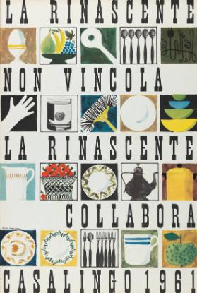 La Rinascente non vincola - La Rinascente collabora - Casalingo 1961