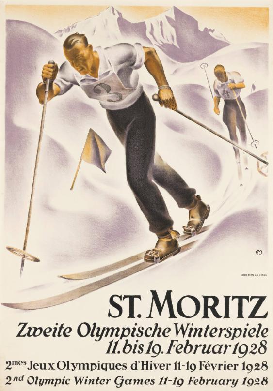 St. Moritz - Zweite Olympische Winterspiele - 11. bis 19. Februar 1928