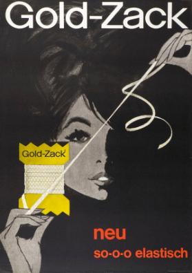 Gold-Zack - neu - so-o-o elastisch