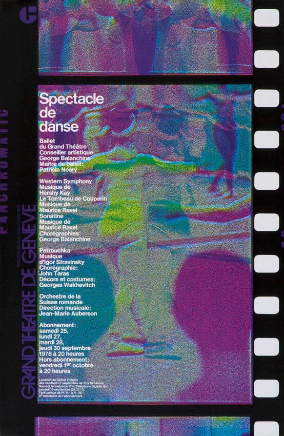 Spectacle de danse - Ballet du Grand Théâtre - Conseiller artistique: George Balanchine