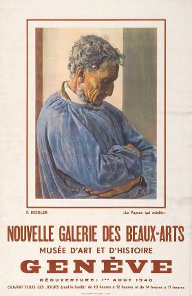 Nouvelle galerie des beaux-arts, Musée d'Art et d'Histoire - Genève