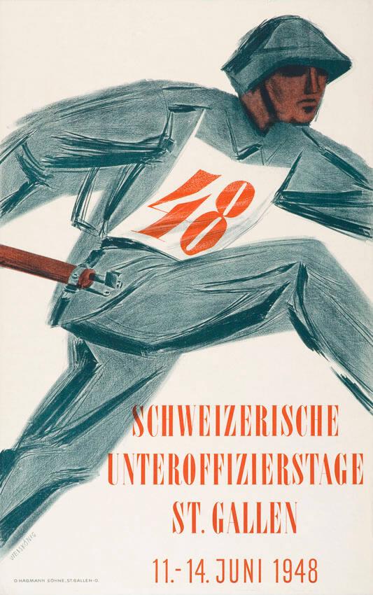 Schweizerische Unteroffizierstage St. Gallen - 11.-14. Juni 1948