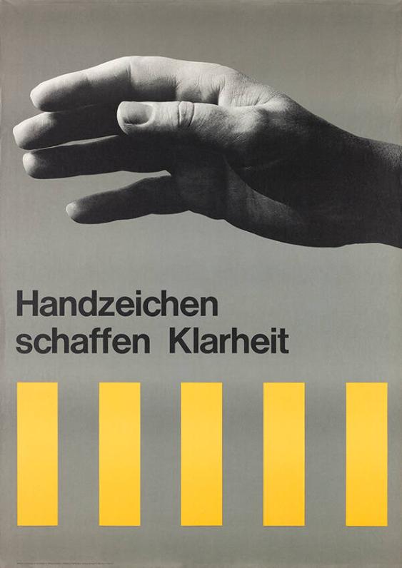 Handzeichen schaffen Klarheit